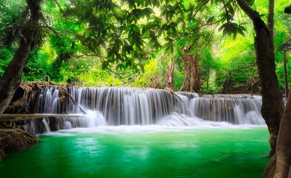 Wasserfall in Thailand, Asien